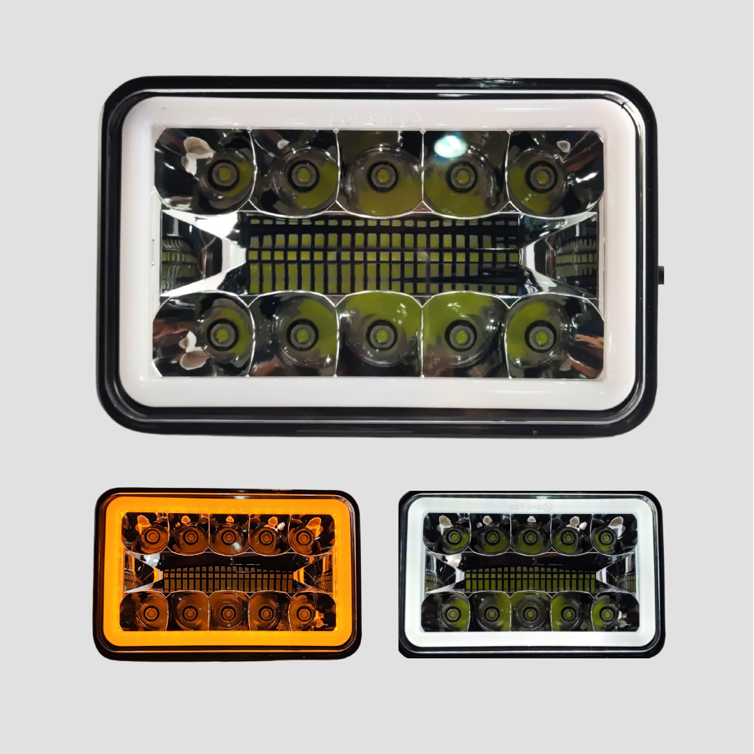 Unidad Exploradora LED Rectangular 5" High Performance | Daniell - 50W | 3500 Lúmenes | Alta/Baja | 10-30V | Envío Gratis Colombia