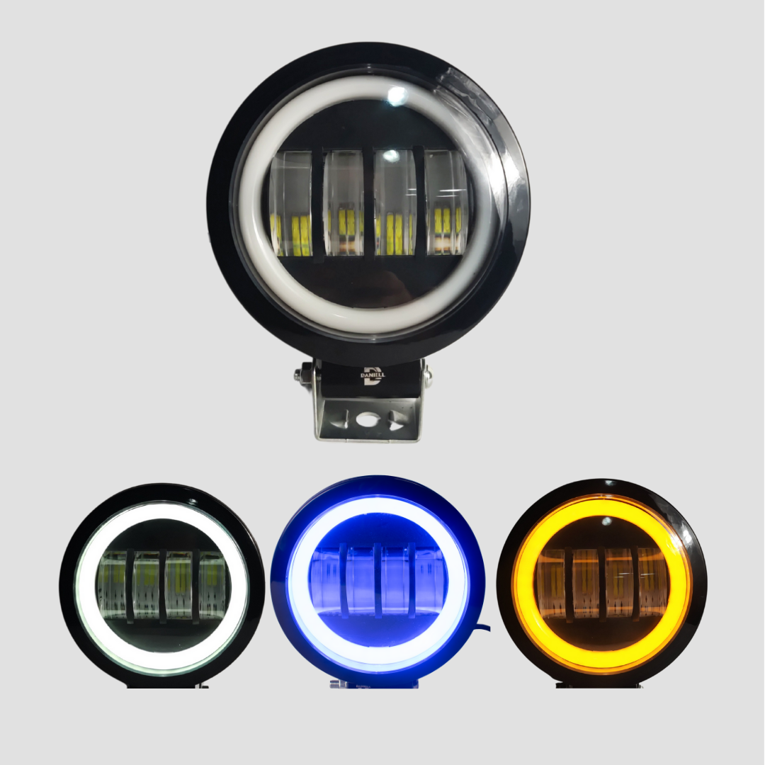 Exploradora LED Circular Angel Eye | Daniell - Aro LED Personalizable | Estética + Potencia