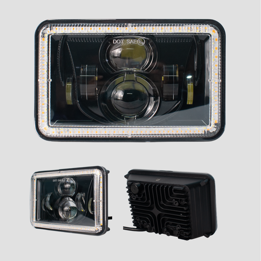 Unidad Exploradora LED Rectangular 5" con Tecnología CREE | Daniell - 45W | 3500 Lúmenes | Alta/Baja | 10-30V | Envío Gratis Colombia
