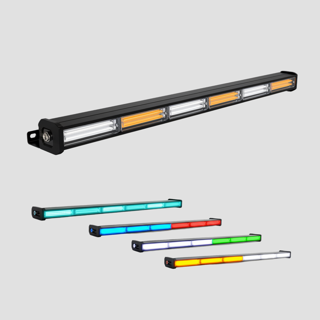 Barra LED Panoramica COB 6 Módulos | Daniell - 89 cm | 10-30V | Ideal para Vehículos Pesados